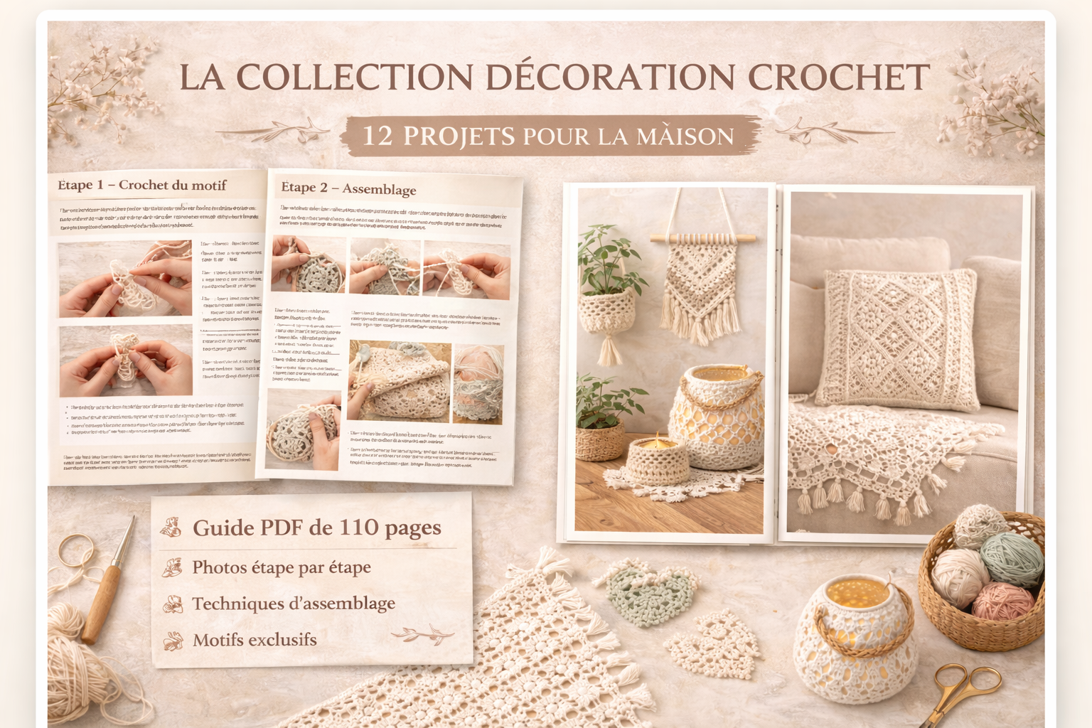 La Collection Décoration Crochet